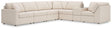 Modmax Oyster Nuvella® 7-Piece Sectional