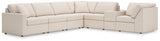 Modmax Oyster Nuvella® 7-Piece Sectional