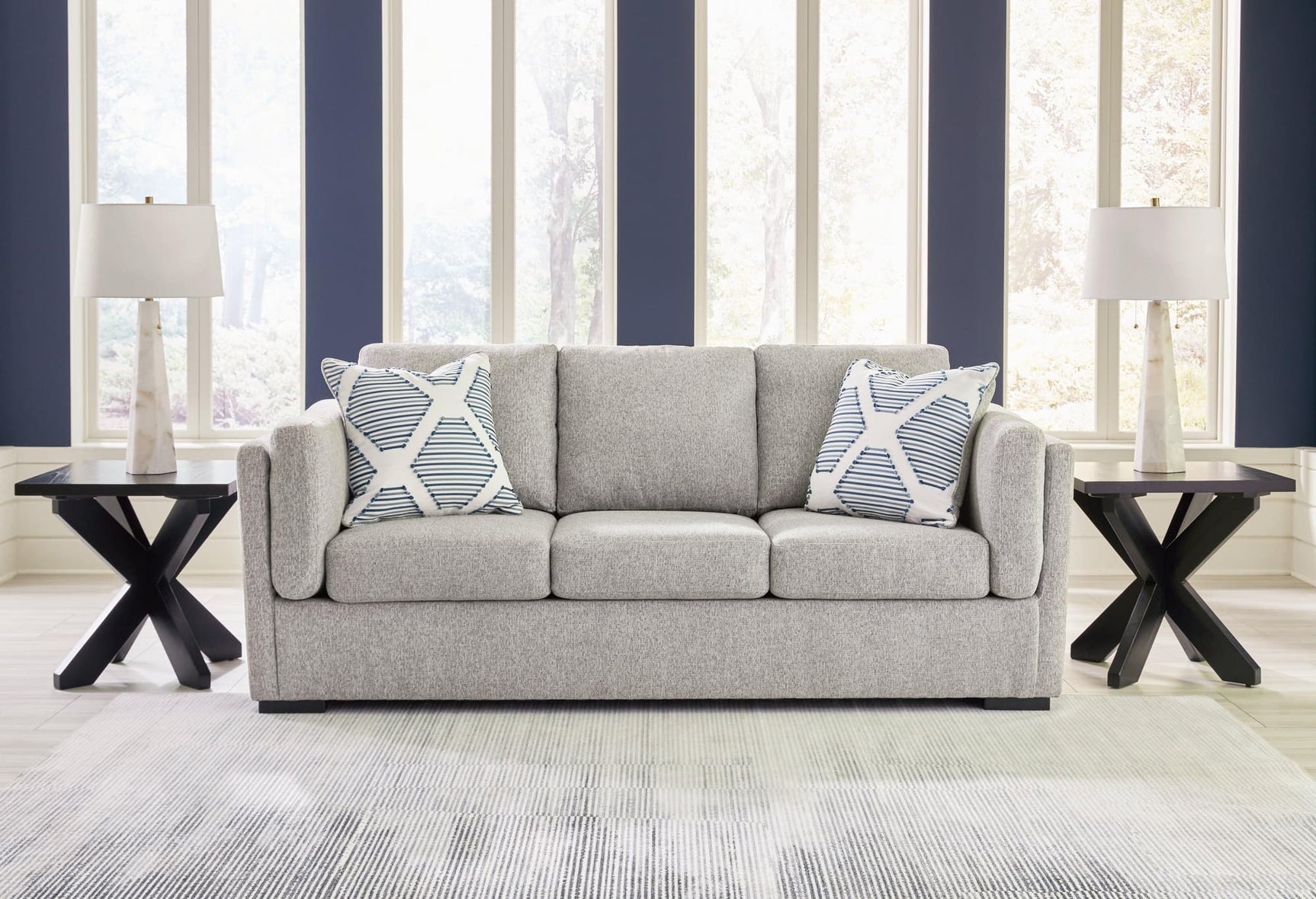 Evansley Pewter Nuvella® Sofa