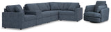 Modmax Ink 6-Piece Sectional with Recliner