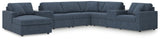 Modmax Ink Nuvella® 8-Piece Sectional with Chaise