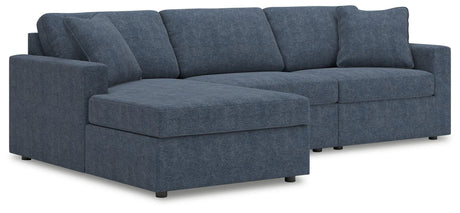 Modmax Ink Nuvella® 3-Piece Sectional with Chaise