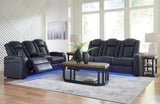 Fyne-Dyme Sapphire Sofa, Loveseat and Recliner