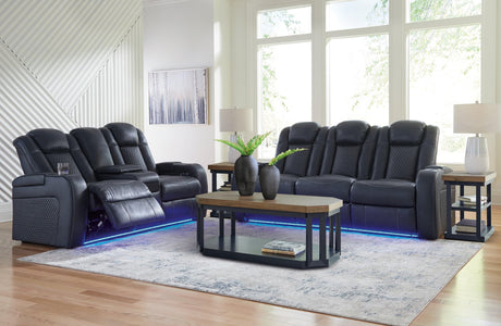 Fyne-Dyme Sapphire Sofa, Loveseat and Recliner