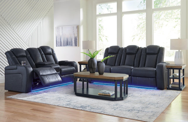 Fyne-Dyme Sapphire Sofa, Loveseat and Recliner