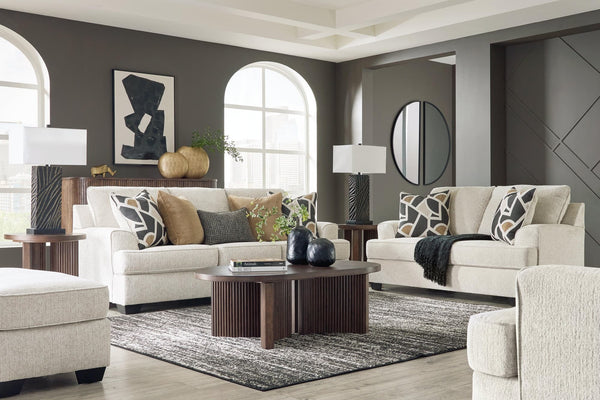 Heartcort Quartz Sofa, Loveseat, Chair and Ottoman