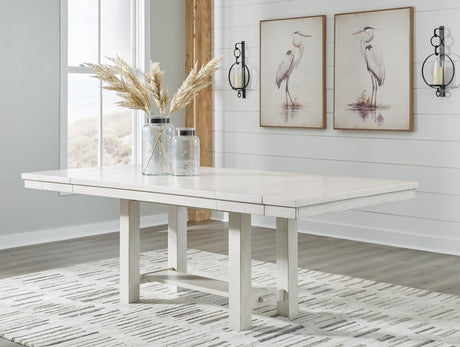 Robbinsdale Antique White Dining Extension Table