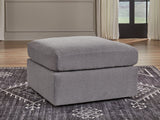 Modmax Granite Performance Fabric,Next-Gen Nuvella™ Oversized Accent Ottoman