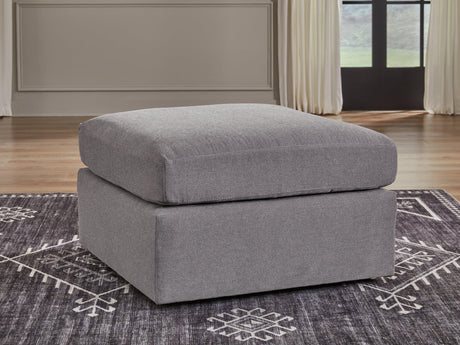 Modmax Granite Performance Fabric,Next-Gen Nuvella™ Oversized Accent Ottoman