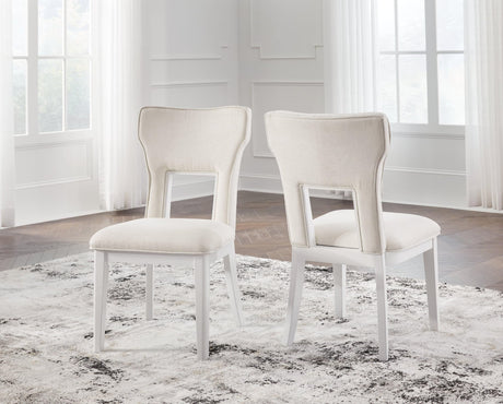 Chalanna White Dining Chair