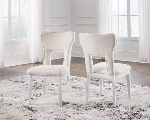 Chalanna White Dining Chair