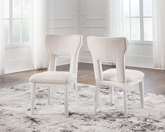Chalanna White Dining Chair
