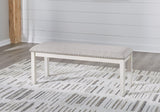 Robbinsdale Antique White 48" Dining Bench