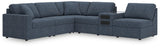 Modmax Ink Performance Fabric,Next-Gen Nuvella™ 6-Piece Sectional