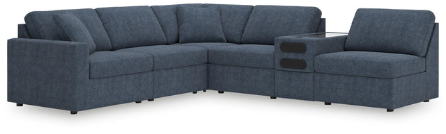Modmax Ink Performance Fabric,Next-Gen Nuvella™ 6-Piece Sectional