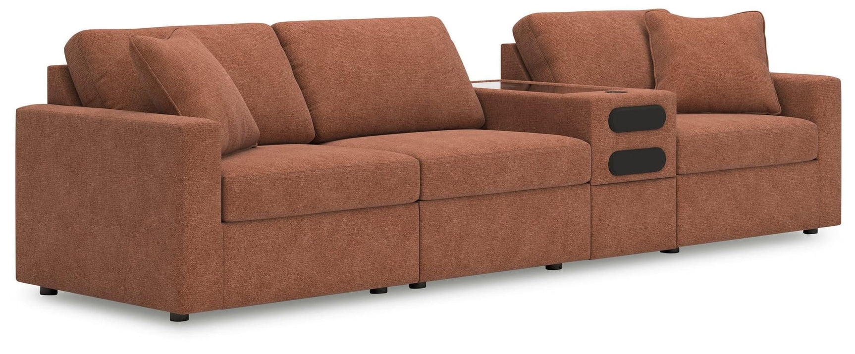 Modmax Spice Performance Fabric,Next-Gen Nuvella™ 4-Piece Sectional