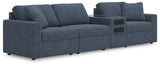 Modmax Ink Performance Fabric,Next-Gen Nuvella™ 4-Piece Sectional