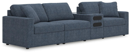 Modmax Ink Performance Fabric,Next-Gen Nuvella™ 4-Piece Sectional