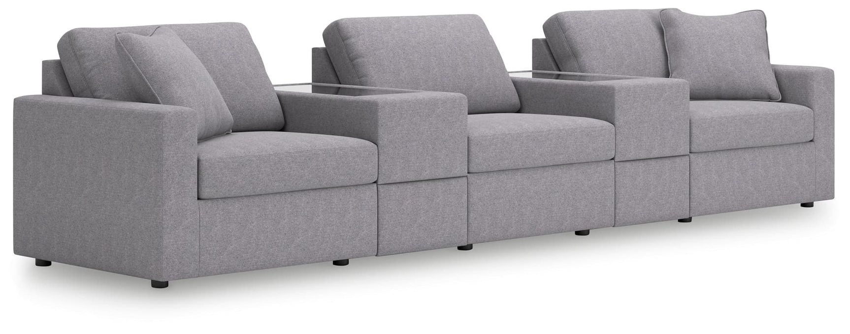 Modmax Granite Performance Fabric,Next-Gen Nuvella™ 5-Piece Sectional