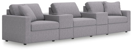 Modmax Granite Performance Fabric,Next-Gen Nuvella™ 5-Piece Sectional