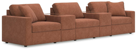 Modmax Spice Performance Fabric,Next-Gen Nuvella™ 5-Piece Sectional