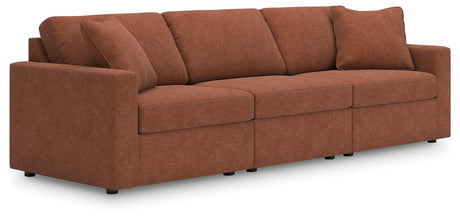 Modmax Spice Performance Fabric,Next-Gen Nuvella™ 3-Piece Sectional