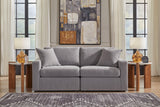 Modmax Granite Performance Fabric,Next-Gen Nuvella™ 2-Piece Sectional