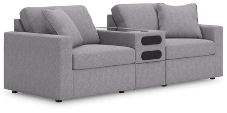 Modmax Granite Performance Fabric,Next-Gen Nuvella™ 3-Piece Sectional