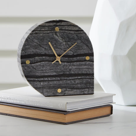 Janmour Black Table Clock (Set of 2)
