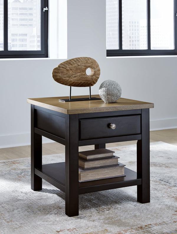 Drazmine Brown End Table