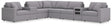 Modmax Granite Performance Fabric,Next-Gen Nuvella™ 8-Piece Sectional