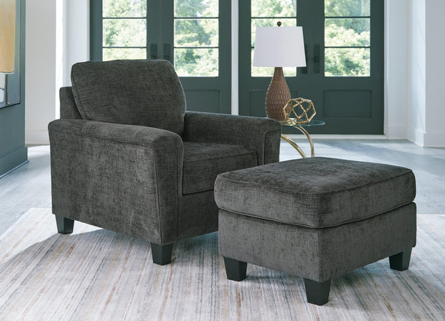 Erinslane Dusk Chair and Ottoman
