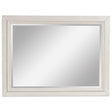 Shaybrock Antique White/Brown Bedroom Mirror