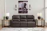 Boxmere Storm Leather Power Reclining Sofa