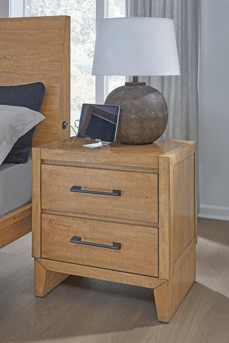 Sherbana Light Brown Nightstand