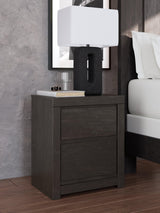 Fraluna Charcoal Nightstand