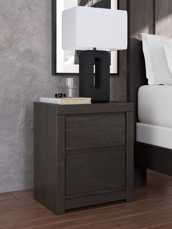 Fraluna Charcoal Nightstand