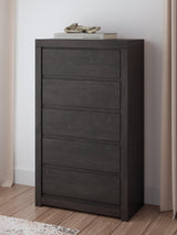 Fraluna Charcoal Chest of Drawers