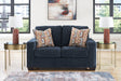 Aviemore Ink Chenille Loveseat