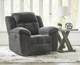 Frohn Graphite Chenille Recliner