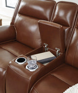 Healy Chocolate Pier Sofa and Loveseat