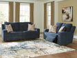Danum Ink Sofa and Loveseat