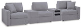 Modmax Granite 5-Piece Sectional with Audio System