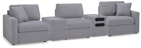 Modmax Granite 5-Piece Sectional with Audio System