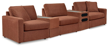 Modmax Spice 5-Piece Sectional with Audio System