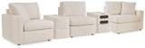 Modmax Oyster 5-Piece Sectional with Audio System