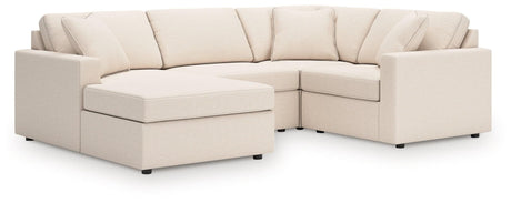 Modmax Oyster 4-Piece Sectional with Chaise