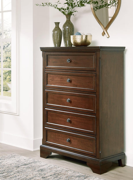 Trellington Brown Chest of Drawers