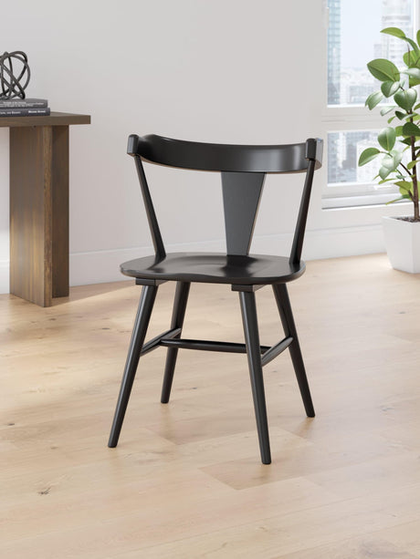Gretlynn Black Dining Chair