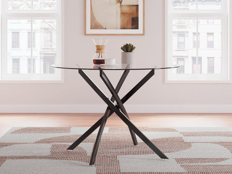 Pharwynn Black Dining Table